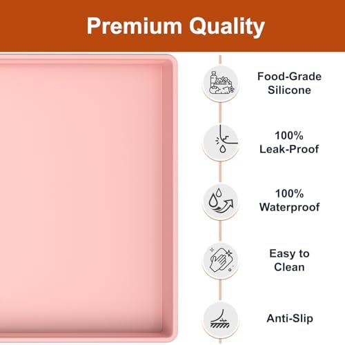 19" x 12" Extra Thick Silicone Mat Waterproof - Image 2