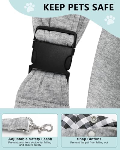 Dog Carrier Sling for Small Dogs and Cats, Puppy Sling Carrier - Image 3
