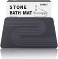 Stone Bath Mat Diatomaceous Earth Shower Mat by Farest