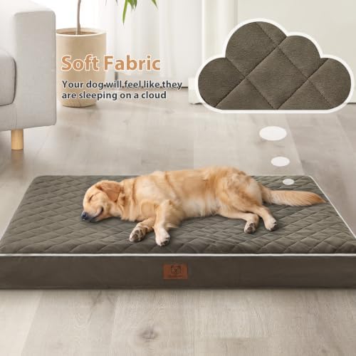 WNPETHOME Orthopedic Waterproof Extra Large Senior Dogs Bed - Image 2