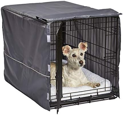 New World Midwest Homes for Pets Medium Dog Crate Cover, Polyester Privacy by NewWorldPetProducts