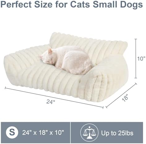 Cute Cat Couch Bed for Indoor Cats, Dog Beds for Small Dogs Couch - Image 5