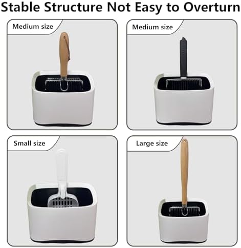 Cat Litter Scoop Holder, Scooper Storage Caddy, Scoop Stand - Image 4