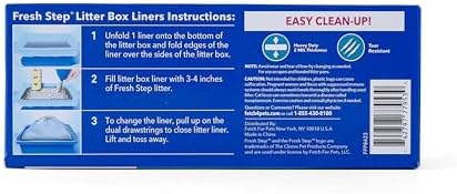 Fresh Step Drawstring Cat Litter Liners, 2.5 ft x 17 in - Image 7