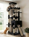 Heybly 64.2" Heavy-Duty Cat Tree by HEYBLY