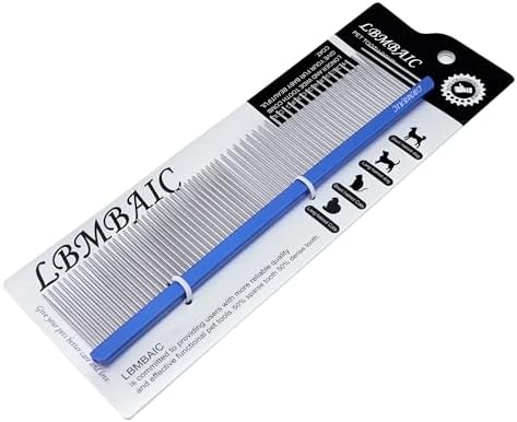 Metal Dog Grooming Combs Shedding Tangles - Image 2