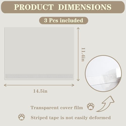 8Pcs Cat Litter Box Pee Shields, Litter Box Splash Guard - Image 2