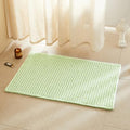 TYUU Waffle Bath Mat, Boho Bathroom Rugs Non Slip, 36x24 Pale Green by TYUU