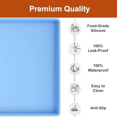 34" x 22" Extra Thick Silicone Mat Waterproof - Image 2