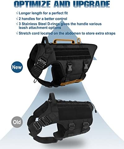 Petnanny Tactical Dog Harness Service Vest - Image 2