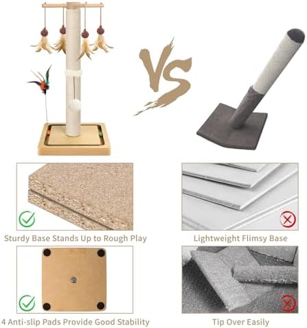 Cat Scratching Post, Sisal Scratcher - Image 4