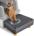 Extra Large Cat Litter Box Step Ramp, Cat's Litter Catcher Mat by Bartuke