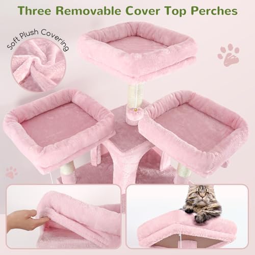 Globlazer Big XL Cat Tower for Indoor Multiple Cats - Image 2