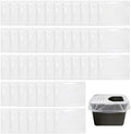 50 Pcs Thick Top Entry Litter Pan Liners Compatible by Unknown