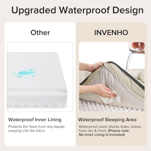 INVENHO Jumbo Orthopedic Dog Bed - Image 3