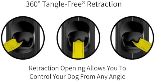 TUG Tiny 360° Tangle-Free Reflective Retractable Dog Leash | Cat Leash | 10 ft - Image 3