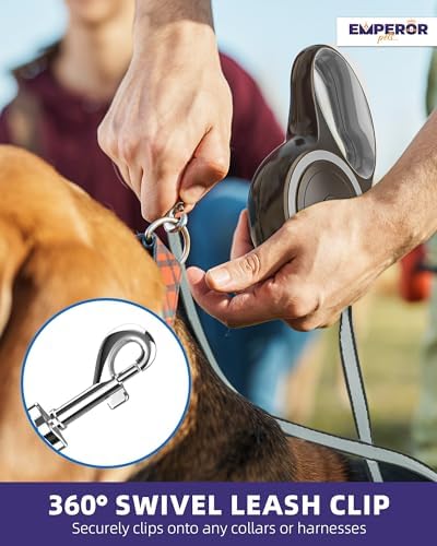 Emperor Pets Retractable Dog Leash, 16 ft - Image 6