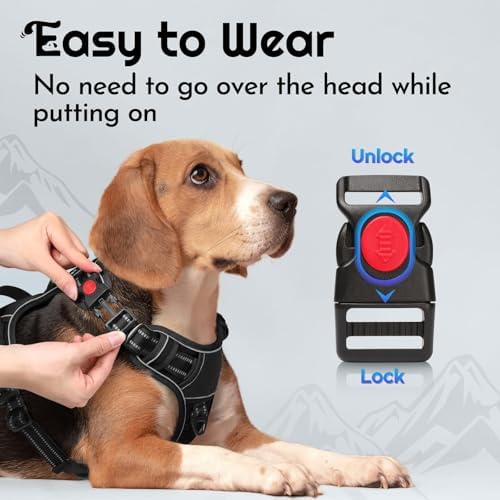 Eagloo Dog Harness No Pull for Medium Dogs, Easy On & Off - Image 2