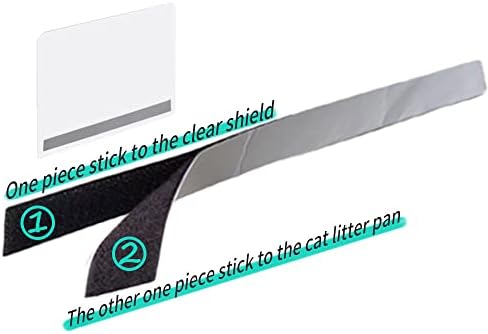 Oncpcare 6 Pack Cat Litter Box Pee Shields, High Side Open Top Kitty Pan Shield - Image 4