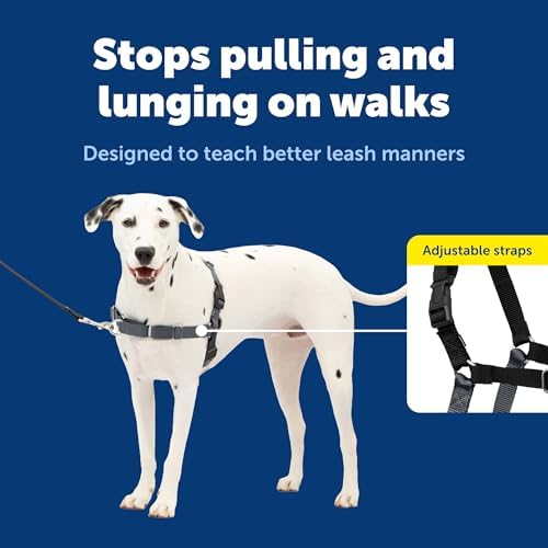 PetSafe Easy Walk Harness, No Pull Dog Harness, Charcoal Gray, Medium/Large - Image 3