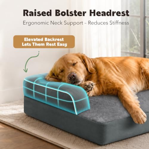MEKIY Orthopedic Waterproof Dog Bed Pet Couch - Image 2