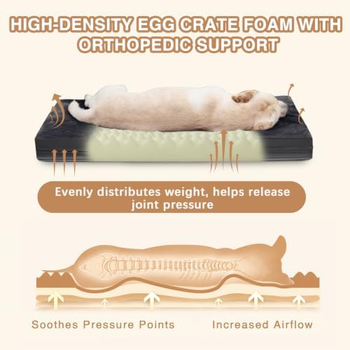 XXXL Dog Bed Waterproof, Washable Large Crate Pad 54" - Image 7