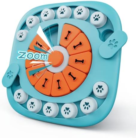 FOXMM Dog Puzzle Toys, Interactive Treat Puzzle Dog Toy by FOXMM