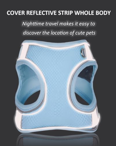 Solmoony Dog Harness for Small Medium Dogs No Pull, Puppy Harness and Leash Set - Image 4