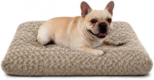 Dog Bed Medium Size, Plush Washable Pet Bed Mat, Dog Crate Bed 29"x21" by Unknown