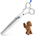 Moontay 7.5" Dog Grooming Chunkers Scissors, Straight -24 Teeth by Moontay