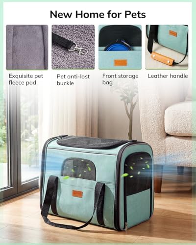 Morpilot Cat Carrier Soft for Large Medium Cats and Puppy up to 20lbs - Image 5
