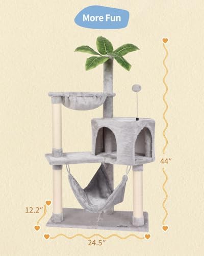 Cat Tree Cat Tower Condo Pet Activity Center Sisal Scratching Post - Image 6