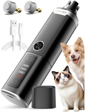 Dog Nail Grinder Whisper Quiet & Safe by Ckinpet