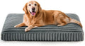 XL Dog Bed, Flat Pet Beds with Removable Washable Cover, Pet Mat Cute Dog Crate by FURTIME