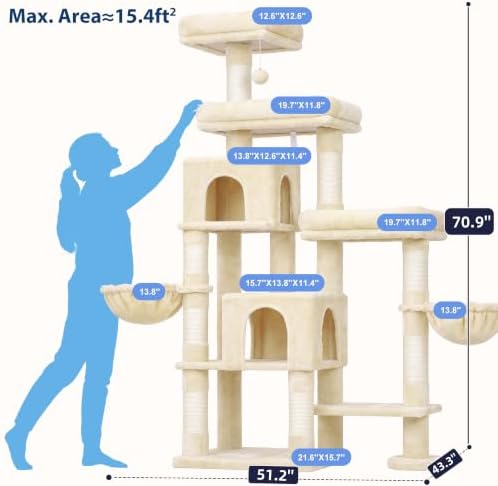 Hey-brother Cat Tree Tower - Image 2