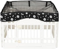 Dog Playpen Mesh Top Cover for 36" Inch Pet Playpen by KUMOUARTS