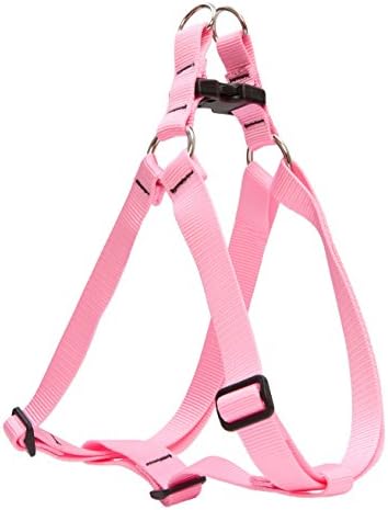LupinePet Basics 1" Pink 19-28" Step In Harness by LupinePet