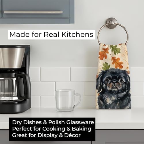 Caroline's Treasures Pekingese Dogs Kitchen Towel 15x25 in - Image 3