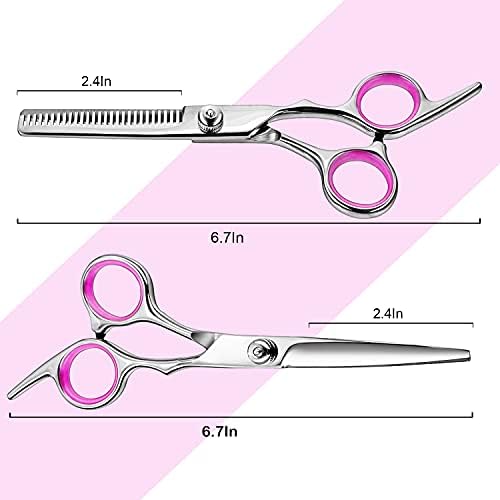 Hair Cutting Scissors Thinning Shears- Fcysy Professional Barber Sharp Hair - Image 2