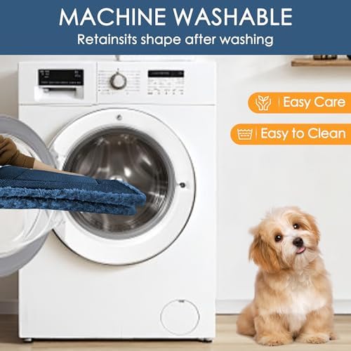 4 Pcs Dog Crate Pad Washable Cat Dog Pet Bed Medium Mat 36 inch Color Blend - Image 4