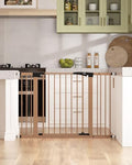 keny 29.7"-46" Baby Gate for Stairs, Auto Close Dog Gates for Doorways by keny