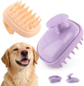 2 Pack Dog Bath Brush 2-in-1, Small Pet Silicone Brush by Unknown