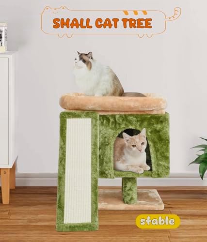 SYANDLVY Small Cat Tree for Indoor Cats, Cat Tower - Image 2