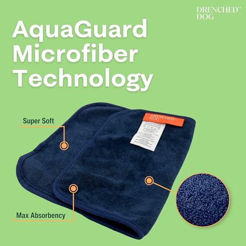 Drool Towel for Face and Snout, Microfiber, 7.8 x 12.5 in - Image 6