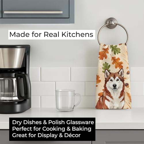Caroline's Treasures Alaskan Malamute Dogs Kitchen Towel 15x25 in - Image 3