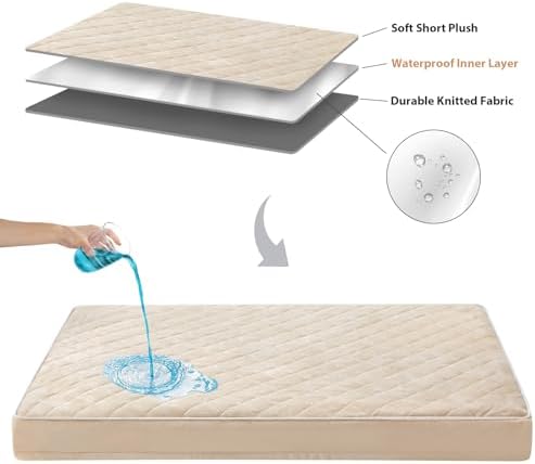 WNPETHOME Orthopedic Waterproof Extra Large Senior Dogs Bed - Image 6