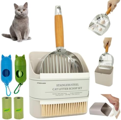 5 Pack Stainless Steel Cat Litter Scoop by Unknown