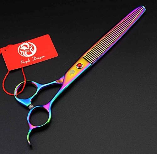 Purple Dragon 8 in Dog Grooming Scissors Set - Image 4