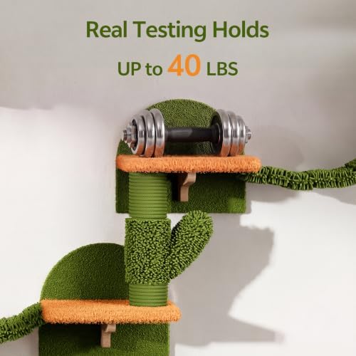 Cactus Floor-to-Ceiling Cat Tree, Adjustable Height - Image 3