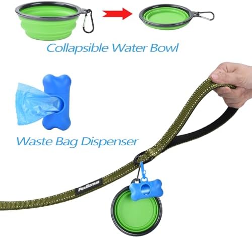 PetBonus Double Dog Leash, No Tangle Dual Leash, Walking Training Lead - Image 6